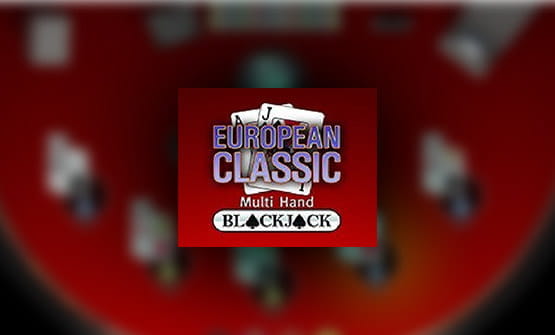 Das European Classic Multihand Blackjack Logo.