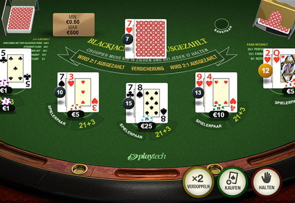 Vorschaubild für die Demo-Version von Premium Blackjack von Playtech.