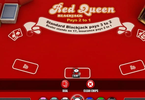 Das Red Queen Blackjack Spiel kostenlos ausprobieren.