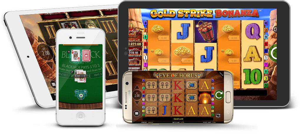 Eine Auswahl an mobilen Slots vom Softwarehersteller Blueprint im Casumo Casino.