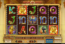 Der Spielautomat Book of Dead bei 1Red.