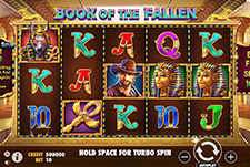 Im Verde Online Casino: Der Slot Book of Fallen.