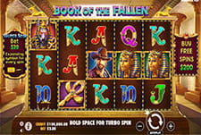 Das Automatenspiel Book of the Fallen bei BetiBet.