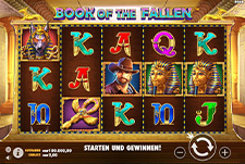 Der Spielautomat Book of the Fallen von Pragmatic Play.