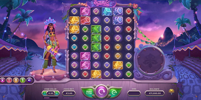 Der Brazil Bomba Slot als Demo.