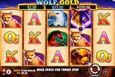 Der Pragmatic Play Spielautomat Wolf Gold.