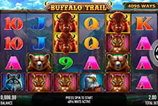 Das Automatenspiel Buffalo Trail bei Neospin.