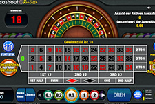 Das Spiel Cashout Roulette von Microgaming.