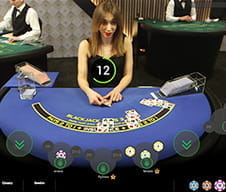 So oder so ähnlich sieht der Live Bereich bei Casino.com aus.