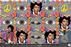 Rock 'n' Roll Atmosphäre Beim Jimi Hendrix -paikka