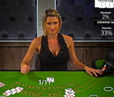 Live Blackjack bei Casino Cruise
