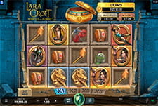 Der Video Slot Lara Croft Temples and Tombs.