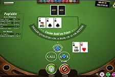 Die NetEnt Casino Poker Variante Casino Hold'em Poker.
