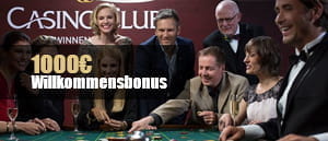 CasinoClub hat die höchsten Umsatzanteile für alle Arten von Casinospielen
