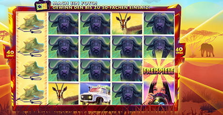 Der Safari Dream Slot von Cayetano Gaming.