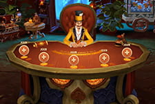 Der Blackjack Titel Dr Fortuno im Chanz Casino.
