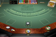 Das Spiel Classic Blackjack Gold Series von Quickfire.