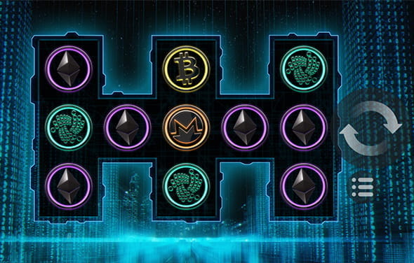Der Cryptomatrix Slot von MrSlotty.
