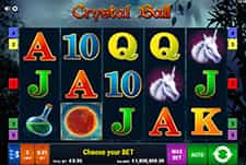 Der Online Spielautomat Crystal Ball bei Winfest.