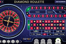 Diamond Roulette im RubyVegas.