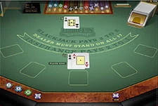 Das Kartenspiel European Blackjack Gold im Online Casino Bee Spins.