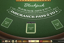 Das Tischspiel European Blackjack des Herstellers Betsoft im Leon Bet Casino.