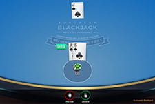European Blackjack von Microgaming.