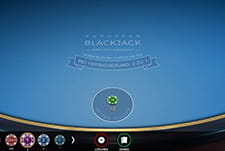 Das Kartenspiel European Blackjack von Microgaming im QuickSlot Casino.