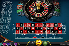 Der European Roulette Tisch im Casino Infinity.