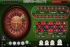 Das Kesselspiel European Roulette von iSoftBet im Club Riches Casino.