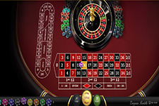 Der European Roulette Tisch im Greatwin Casino.
