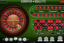 European Roulette Tisch im Lemon Casino.
