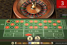 Das European Roulette Spiel von Betsoft. 