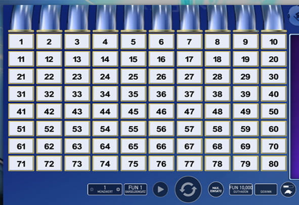 Das Vorschaubild der kostenlosen Demo-Version von Extra Bingo.