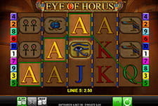 Mit Eye of Horus findet ihr einen der absoluten Merkur Spielautomaten Klassiker bei sunnyplayer