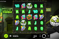 Der Hacksaw Gaming Slot Eye of the Panda in der Dailyspins Online Spielhalle.