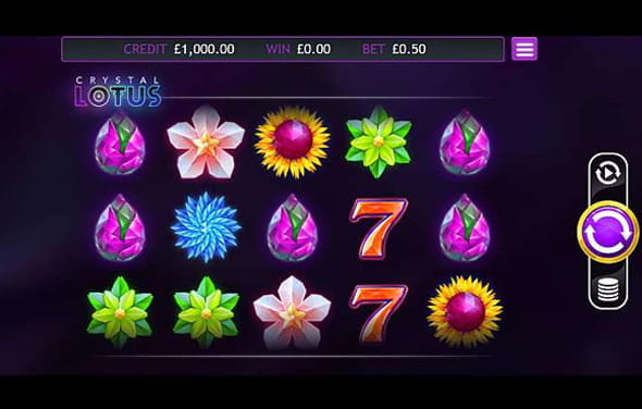 Der Video Slot Crystal Lotus von Eyecon.