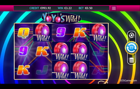 Der Eyecon Slot Yoyo's Wild.