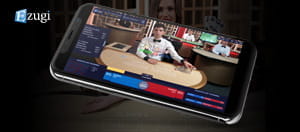 Das Mobile Live Casino von Ezugi auf dem Handy und Tablet