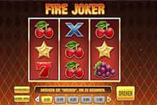Der Online Spielautomat Fire Joker bei NetBet.