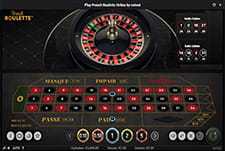 French Roulette Spieltisch bei BetiBet.