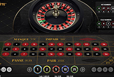 Das Kesselspiel French Roulette von NetEnt im Time2Spin Casino.