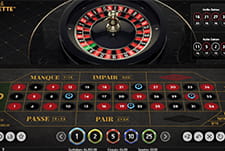 Das Kesselspiel French Roulette von NetEnt im Winny Casino.