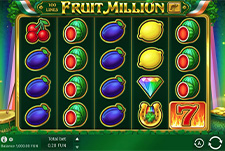 Das Automatenspiel Fruit Million im Winsane Casino.