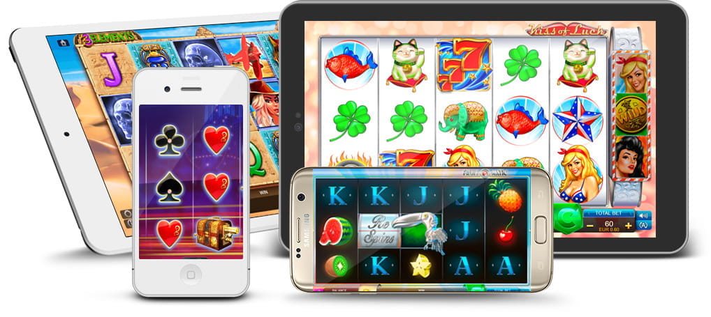 Die FUGA Gaming Spiele auf mobilen Endgeräten wie Smartphone und Tablet. Verfügbar für iOS und Android.