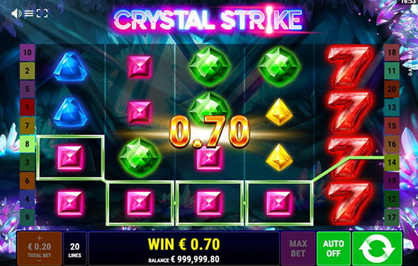 Der Slot Crystal Strike.