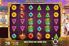 Der Gates of Olympus Spielautomat im Winstler Casino.