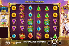 Der Slot Gates of Olympus im Zoome Online Casino.