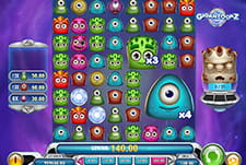 Der Spielautomat Gigantoonz im HappySpins Casino. 