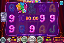 Der Online Spielautomat Gummy Bears im BetPlays.